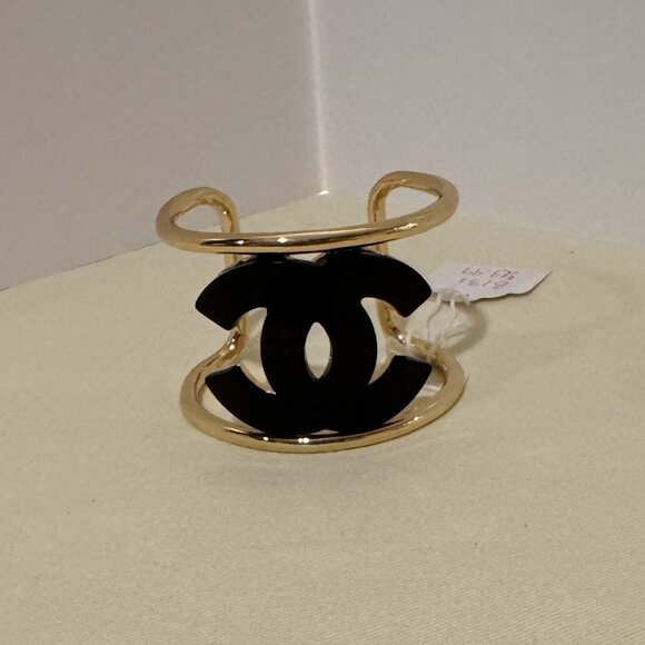 Chanel Gold and Black Bracelet - Picture 1 of 2